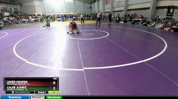 150 lbs Quarters & 1st Wb (16 Team) - James Hooper, Midlothian Heritage vs Caleb Juarez, Amarillo Caprock