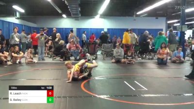 70 lbs Rr Rnd 3 - Robert Leach, Phoenix vs Gunner Bailey, Elemonators