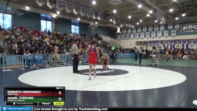 152 lbs Semifinal - Daniel Sterling, Temecula Valley vs Roberto Hernandez, Great Oak