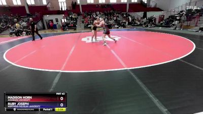 170 lbs Cons. Round 3 - Madison Horn, Augsburg University vs Ruby Joseph, Northern Michigan University