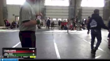 80 lbs Round 2 (8 Team) - Tyler Conzo, PA Alliance Red vs Joel Diaz, Vougars Honors