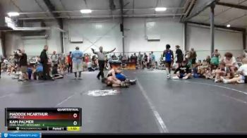 126 lbs Quarterfinals (8 Team) - Maddox McArthur, Storm A vs Kam Palmer, Steel Valley Renegades