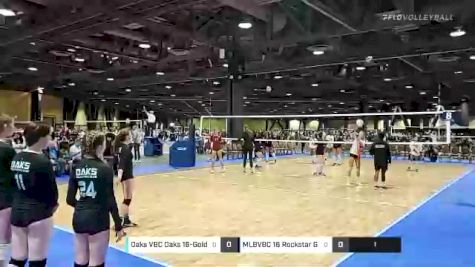 Oaks VBC Oaks 16-Gold vs MLBVBC 16 Rockstar G - 2022 JVA West Coast Cup presented by Nike