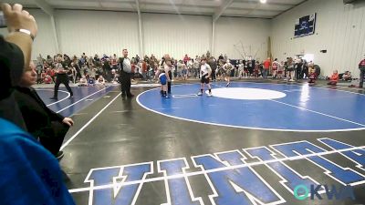 110 lbs Quarterfinal - Ethan Evans, Warrior Wrestling Club vs Patch Crissup, Miami Takedown Club