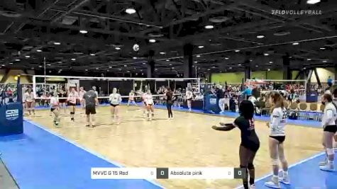 MVVC G 15 Red vs Absolute pink - 2022 JVA West Coast Cup presented by Nike