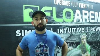 Chris Villalonga Cornell alumnus and Mile High Wrestling Club coach at Flo Tulsa Nationals