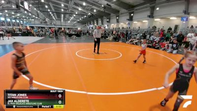 60 lbs Cons. Round 4 - Jax Alderete, El Paso Wildcats Wrestling Club vs Titan Jones, Vici Wrestling Club