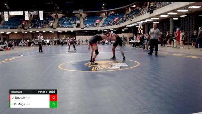 160 lbs Cons. Round 3 - Connor Moga, Hersey vs Jackson Deutch, Waterloo