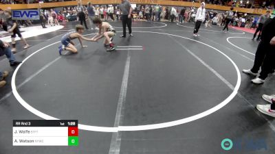 98 lbs Rr Rnd 3 - Jordan Wolfe, Standfast vs Aden Watson, Newcastle Youth Wrestling