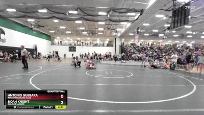 115 lbs Quarterfinal - Antonio Guebara, Maize Wrestling Club vs Noah Knight, Oklahoma Elite