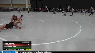 190 lbs Cons. Round 2 - Soren Aadland, South Dakota vs Maddux Botma, Arizona