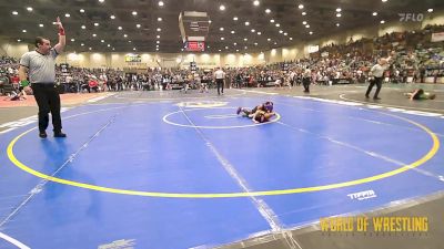 55 lbs Round Of 16 - Penelope Zuniga, Socal Grappling Club vs Lilyanna Barragan, Predator Wrestling