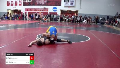 197 lbs Round Of 16 - Kael Wisler, Michigan State-Unattached vs Mac Stout, Pitt