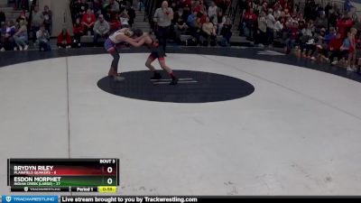 78 lbs Placement (4 Team) - Brydyn Riley, Plainfield Quakers vs Esdon Morphet, Indian Creek (large)