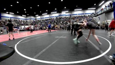 91 lbs Semifinal - Rhylee Robinett, Little Axe Takedown Club vs Branson Rigdon, Piedmont