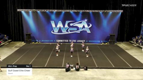Gulf Coast Elite Cheer - Storm [2022 L1.1 Mini -Prep Day 1] 2022 WSA Mobile