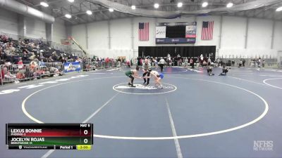 100 lbs Quarterfinal - Jocelyn Rojas, Brentwood-11 vs Lexus Bonnie, Phoenix-3