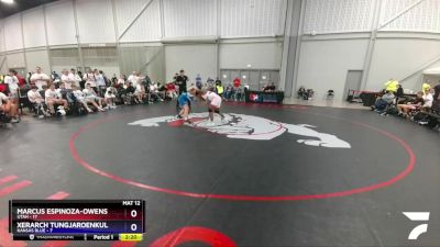 160 lbs 4th Wrestleback (16 Team) - Marcus Espinoza-Owens, Utah vs Xerarch Tungjaroenkul, Kansas Blue