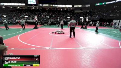 75 lbs Semifinal - Jeremiah Payne, CPWA vs Isaac Kruse, ARC3