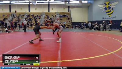 149 lbs Cons. Semi - Kain Sanders, Minnesota State vs Cooper Larson, Wisconsin-La Crosse