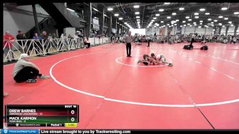 88 lbs Rd# 8- 12:30pm Saturday Final Pool - Drew Barnes, Agression Legionaries vs Mack Karmon, Team Ohio