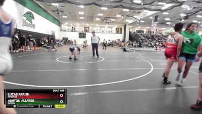 75 lbs Semifinal - Ashton Allfree, Slyfox vs Lucas Parish, PINnacle