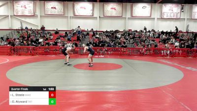 182 lbs Quarterfinal - Luke Steele, Sandwich vs Douglas Alyward, Triton