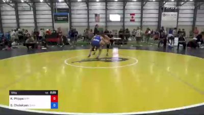 61 kg Quarterfinal - Kurtis Phipps, Buffalo Valley Regional Training Center vs Grigor Cholakyan, Sunkist Kids/Monster Garage