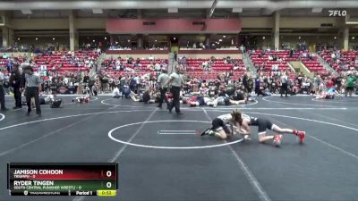 76 lbs Semifinal - Jamison Cohoon, Triumph vs Ryder Tingen, South Central Punisher Wrestli