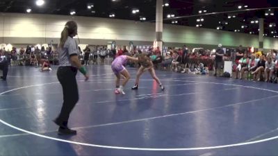 135 lbs Round 1 (6 Team) - Chloe Sanders, Iowa Minion Nation vs Holly Sanders, Head Hunters