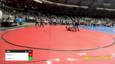 92 lbs Quarterfinal - Isla Silva, South Hills Wrestling Academy vs Ava Rife, Palmyra Youth Wrestling Club