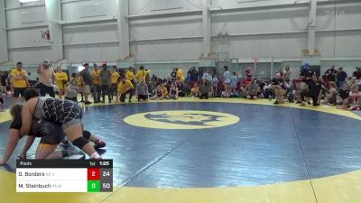 240 lbs Pools - Deionna Borders, NE United (OH) vs Mylah Steinbuch, PA West