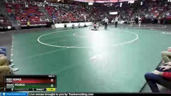 D2-220 lbs Quarterfinal - Koy Hopke, Amery vs Isaac Pearce, Ashland
