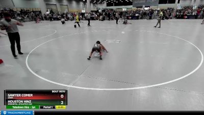 49 lbs Cons. Round 3 - Houston Hinz, Immortal Athletics WC vs Sawyer Comer, Iowa