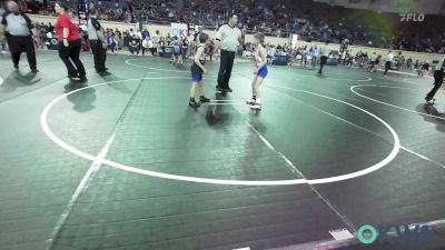 67 lbs Round Of 16 - Cruz Gibson, Smith Wrestling Academy vs Collin Marsh, Noble Takedown Club