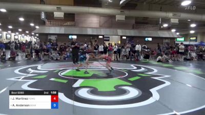 31 kg Semis - John (JJ) Martinez, Pomona Elite (PWCC) vs Avery Anderson, Bear Cave Wrestling Club