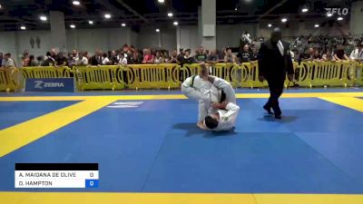 ARNALDO MAIDANA DE OLIVEIRA vs DANIEL HAMPTON 2023 American National IBJJF Jiu-Jitsu Championship