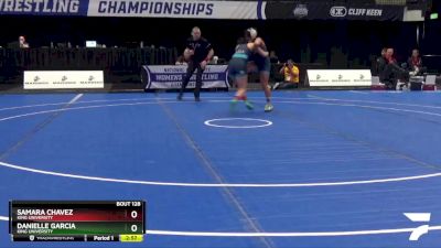 116 lbs Quarterfinal - Danielle Garcia, King University vs Samara Chavez, King University