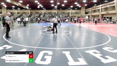 138 lbs Final - Christian Fojon, Ramsey vs Mateo Sgambellone, St. Joseph Regional