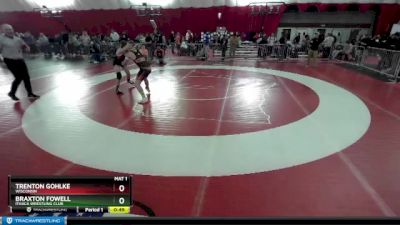 149 lbs Cons. Round 2 - Braxton Fowell, Ithaca Wrestling Club vs Trenton Gohlke, Wisconsin