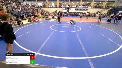 91 lbs Semifinal - Dylan Friend, Arkansas Warthawgs vs Boone Smith, Mighty Bluebirds