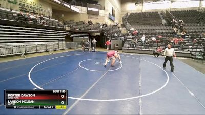 218 lbs Cons. Round 6 - Porter Dawson, Lone Peak vs Landon Mclean, Layton