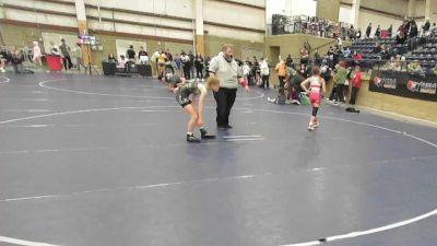 78-84 lbs 3rd Place Match - Briella Portrey, Big Cat Wrestling Club vs Payten Van Pelt, Team Champs Wrestling Club