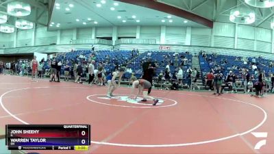 106 lbs Quarterfinal - John Sheehy, IL vs Warren Taylor, OH