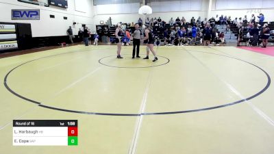 155 lbs Round Of 16 - Lola Harbaugh, Har-Ber High School vs Elizabeth Cope, Sapulpa HS