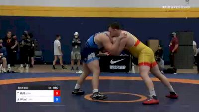 125 kg Final - Tanner Hall, Sunkist Kids Wrestling Club vs Jordan Wood, Lehigh Valley Wrestling Club