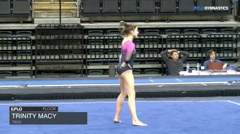 Trinity Macy - Floor, Triad - GymQuarters Invitational (Club)