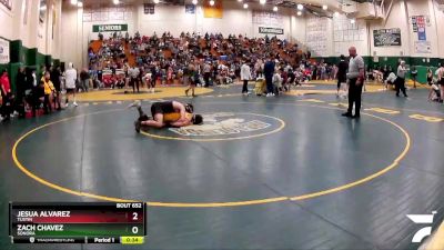 160 lbs Cons. Round 4 - Jesua Alvarez, Tustin vs Zach Chavez, Sonora