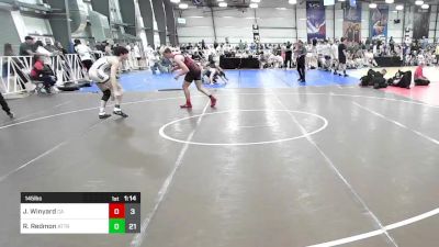 145 lbs Rr Rnd 1 - Jake Winyard, Combat Athletics Red vs Rocco Redmon, Attrition Wrestling Gold