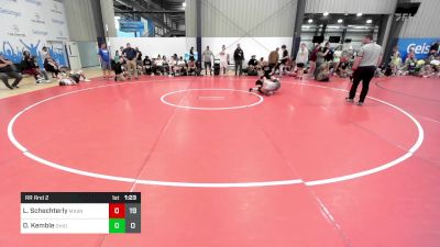 123 lbs Rr Rnd 2 - Lexia Schechterly, Mat Assassins vs Dominic Kemble, Ohio Titan